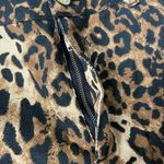 Cider NWT  Low Rise Leopard Print Shorts with Gold Details Photo 4