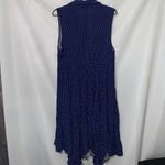 Wo size 14/16(torrid size 1)Size Navy High Low Polka Dot Sleeveless Dress Photo 9