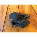 Apt. 9  Women's Grey Suede Leather High Heeled Ankle Bootie Size 6 Photo 5