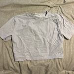 ZARA Tight fitted cropped tee Photo 0