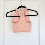 Free People Movement | Free Throw Crop Ribbed Athletic in Peaches Orange XSmall Photo 3