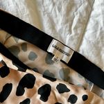 Cheetah Print Women's Satin Midi Skirt Multiple Photo 1