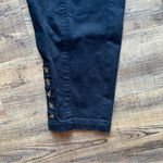 Who What Wear Womens Black Tapered Ankle Natural Waist Pants Sz 12 NWT Photo 2