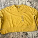Nike  Women’s ripped Style Sweatshirt Yellow Photo 1