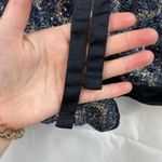 Victoria's Secret women's black heart sequins drawstring pajama lounge pants L Photo 2