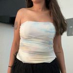 ZARA Women's  Strapless Top in Pastel Shades Photo 0