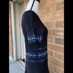 Sandro Safe Scalloped Beaded A-Line Dress size 40/4 Photo 5