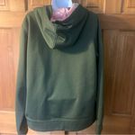 Under Armour Dark Green Camo Logo Semi-Fitted Hooded Sweatshirt, Size XLarge Photo 6