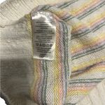 Loft  Pastel Crocheted Sweater tank top size large Photo 4