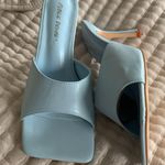 Dolls Kill Baby Blue Squared Heel: Size 8 Photo 0