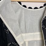 Phoebe Couture Phoebe Lace Scalloped Edge 3/4 Sleeve Black Dress Size 2 Photo 9