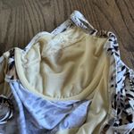 MiracleSuit  Womens Leopard Print Love Knot Underwire Tankini Swim Top Size 16 Photo 3