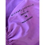 Michael Costello Kasie One Piece in Electric Purple Medium New Womens Swimsuit Photo 6