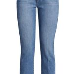 Frame  Le High Raw-Edge Straight Jeans size 2 - xs Photo 1
