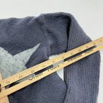 Splendid  Sweater Womens Small Blue Francis Star Knit Pullover Wool Blend‎ Photo 10