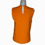 ZARA  Orange top with side buttons size XS Photo 4