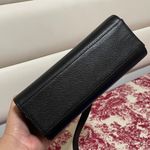 Valentino Garavani  Black Crossbody Bag with Gold Accents Photo 6