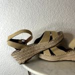 Franco Sarto Pellia Womens Suede Ankle Sandals Womens Size 7.5 Tan Brown Photo 3
