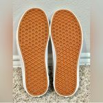 Vans Grey and white sneakers women’s 8 or mens 6.5 Photo 4