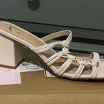 Journee Collection Express x Journee Off White Strappy Heel  Photo 0