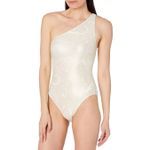 Ralph Lauren NWT Lauren Women Plus Size 18W Luxury Paisley One Shoulder Swimsuit Photo 3