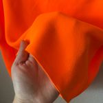 Alex Perry Neon Orange Strapless Mini Cocktail Dress Size 4 Photo 4