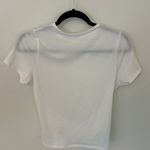 Outdoor Voices White Knotted T Shirt Photo 3