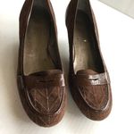 Franco Sarto L-JULY suede leather loafer pump Photo 3