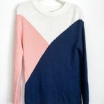 BB Dakota Colorblock Pullover Sweater Photo 7