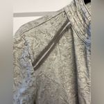 Free People Follow The Flock Sage Green Velvet Jacquard Boho Moto Jacket Size 0 Photo 4