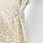 Brandy Melville  Womens Cottagecore Prairie‎ Robbie Ditsy Floral Wrap Mini Dress Photo 5