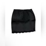 Krisa NWT  Black Mini Skirt with lace trim size XS Photo 1
