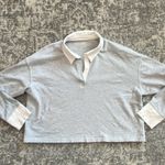 Aerie  Long Sleeve Cropped Polo T-Shirt Photo 1