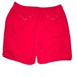 Allison Brittney  Woman plus Size Shorts Size 22 W Red  Zipper Front Cargo Modest Photo 3
