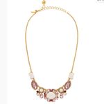 Kate Spade  Pink Jeweled Statement Necklace Photo 9