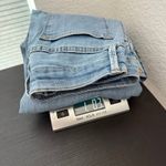 Charlie B Floral Embroidered Cuffed Light Wash Jeans Women's Size 6 Blue Photo 11