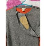 J.Crew VTG  Womens Casual Regular Crew Neck Long Sleeves Gray Sweater Size Medium Photo 3