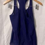 Spanx Purple Mesh Racerback Sports Tank Top Photo 3