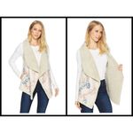 BB Dakota ๐๐ Ultra Soft Floral Sherpa Wubby Vest Photo 5