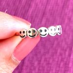 None Sterling silver smiley faces ring Photo 1