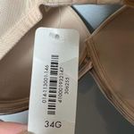 La Senza NEW  beige tan nude classic fit comfort bra molded cups underwire sz 34G Photo 2