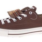 Converse Brown & Plaid Double Tongue Photo 0