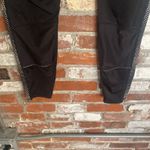 Kyodan  Black Athletic Workout Leggings Back Zipper Pocket Size P/S Photo 4