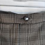 Calvin Klein Brown Tweed Plaid Modern Fit Straight Leg Trouser Pant Size 12 Photo 4