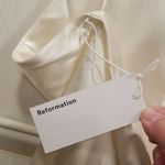 Reformation 💕💕 Veria Silk Dress ~ Ivory 8 NWT Photo 14