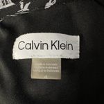 Calvin Klein SZ 4 A-Line Mini Dress Floral Lined V-Neck 3/4 Bell Sleeves Stretch Photo 8