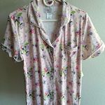 Maternity Floral Pajama Top Photo 0