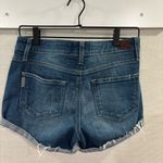 Paige Women's Jimmy Jimmy Short Rolled Cuff Jean Shorts - Dark Blue Size 26 Photo 1