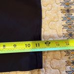 Loft  Jumpsuit Womens S Black Sleeveless Ruffle Neck Wide Leg Pockets Lightweight Photo 14