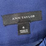 Ann Taylor Navy Blue Mini Pencil Career Casual Or Dress Skirt Size 4 Photo 6